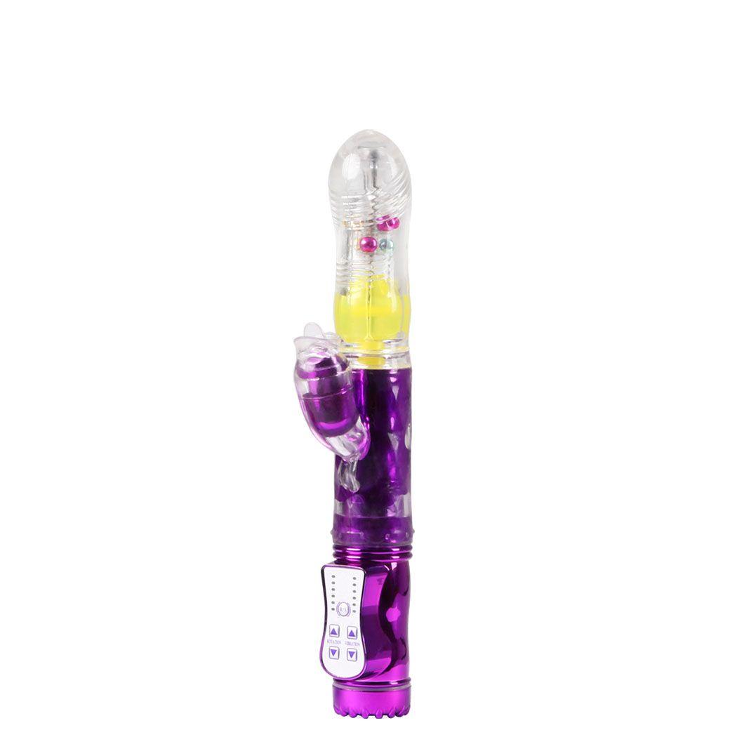 Thrusting Rotation Rabbit Vibrator - Sex Toys