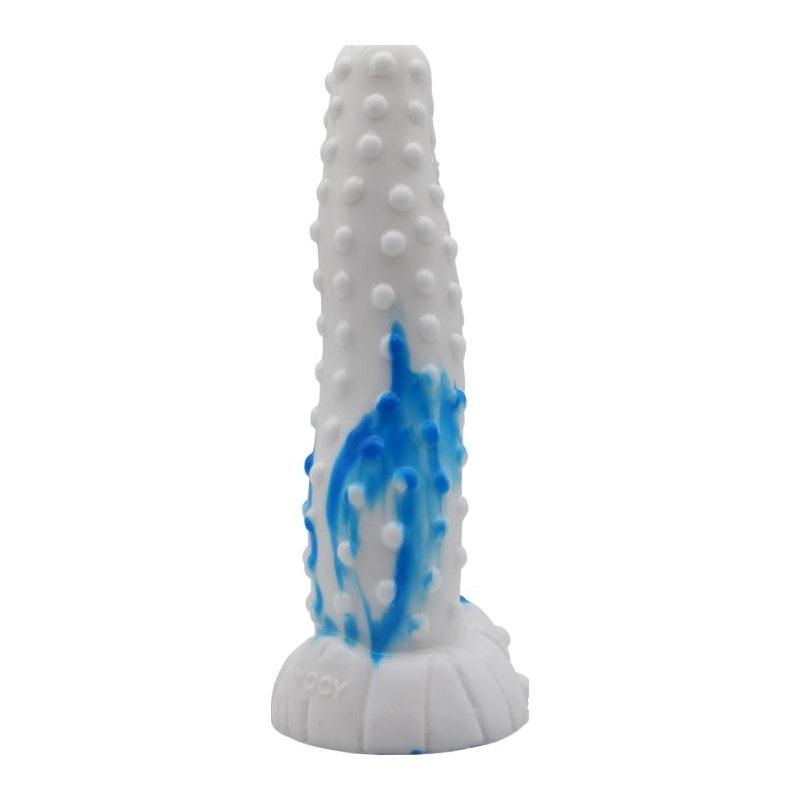 Tiger Dildo Blue/White - Naughty by Nature Adult Store