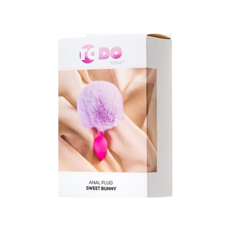 ToDo Sweet Bunny Anal Plug Purple - Adult Toys