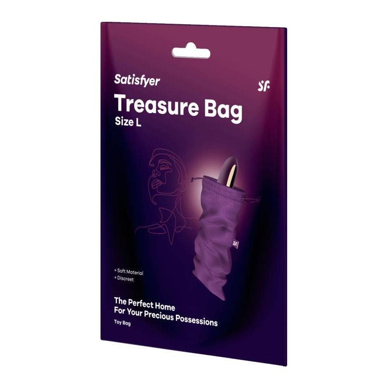 Treasure Bag Violet Large - Adult Toys