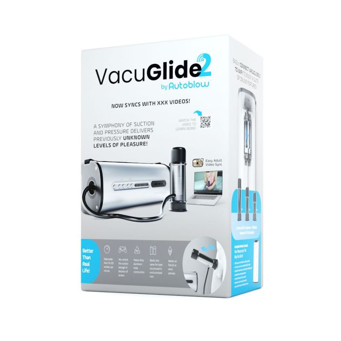 VacuGlide 2 Suction Masturbator by Autoblow - MASTURBATORS