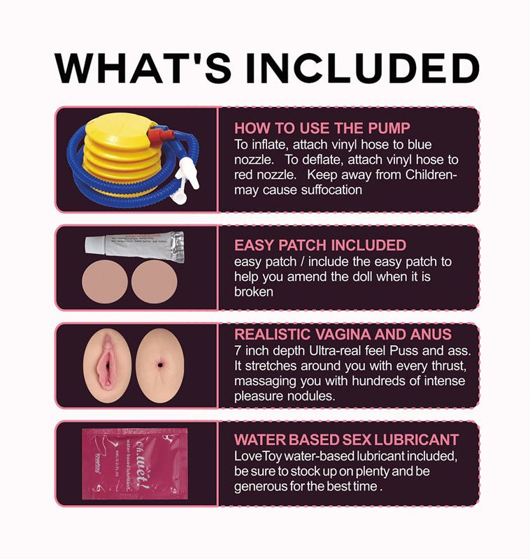 Victoria Horny Boobie Doll - Inflatable Love Doll - DOLLS