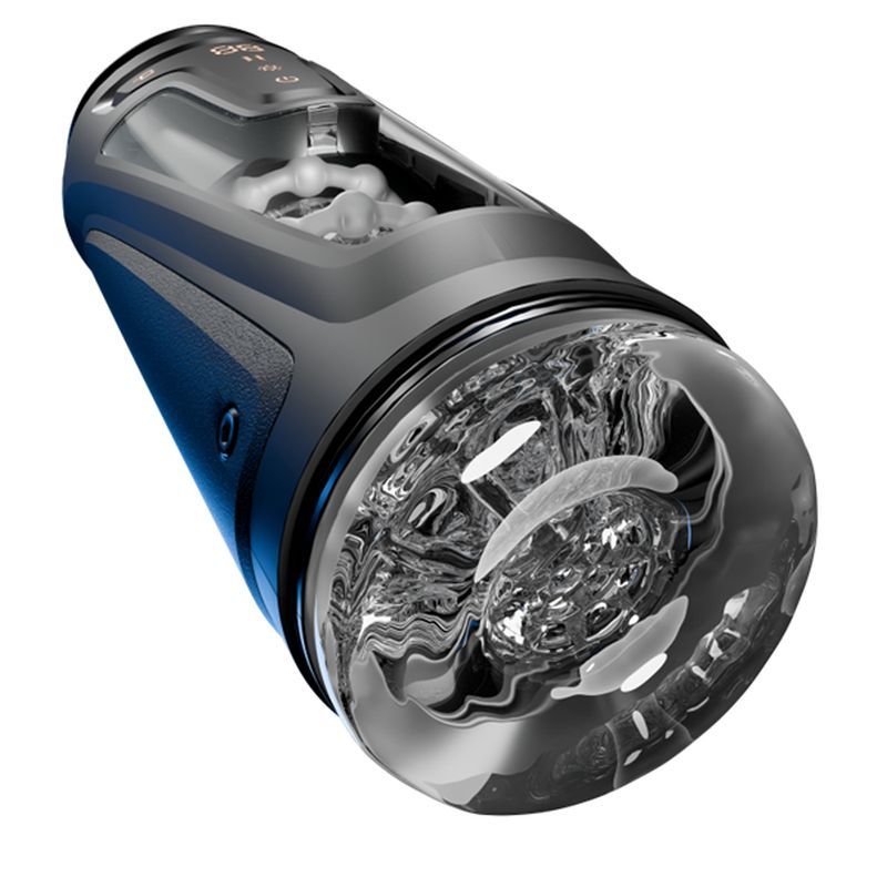 Warrior Thrusting Vibrating Heating USB Masturbator - Adult Toys - Naughty by Nature Adult Store