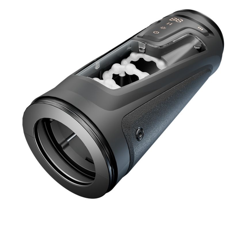 Warrior Thrusting Vibrating Heating USB Masturbator - Adult Toys - Naughty by Nature Adult Store