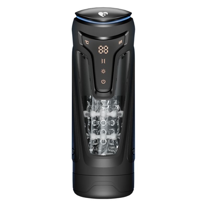 Warrior Thrusting Vibrating Heating USB Masturbator - Adult Toys - Naughty by Nature Adult Store