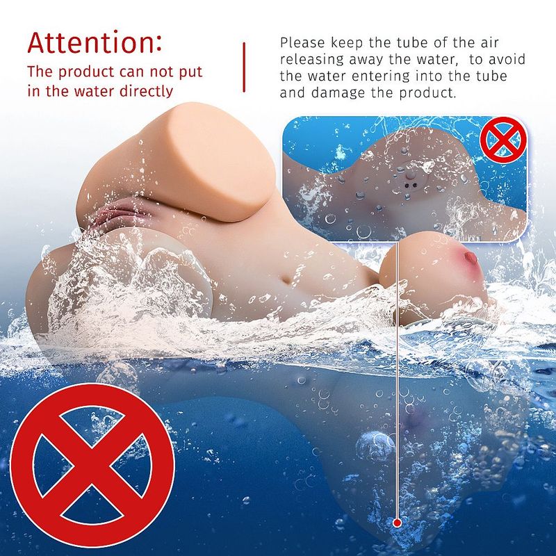 Wendy 6kg Remote Control Pussy And Ass Female Torso - Adult Toys