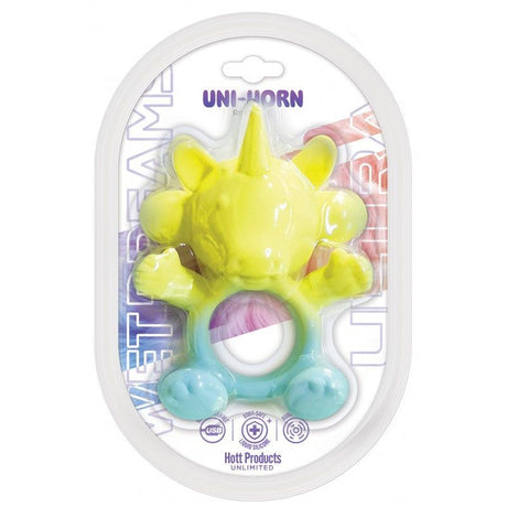 Wet Dreams Ultra 20 Mode USB Silicone UniHorn Cock Ring - Adult Toys - Naughty by Nature Adult Store