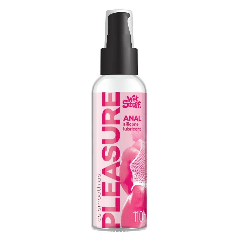 Wet Stuff Pleasure Anal Silicone Lubricant Pump Top 110g - Lotions & Potions