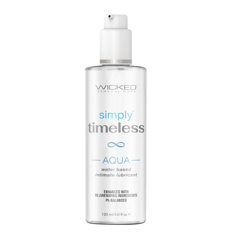 Wicked Simply Timeless Aqua - Water Based Lubricant - 120 ml - LOTIONS & LUBES