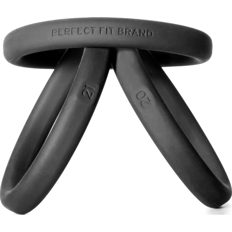 Xact - Fit Silicone Rings X - Large 3 Ring Kit - Adult Toys