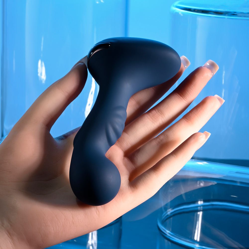 Zero Tolerance BLUE OASIS - Blue Vibrating Anal Plug - ANAL TOYS