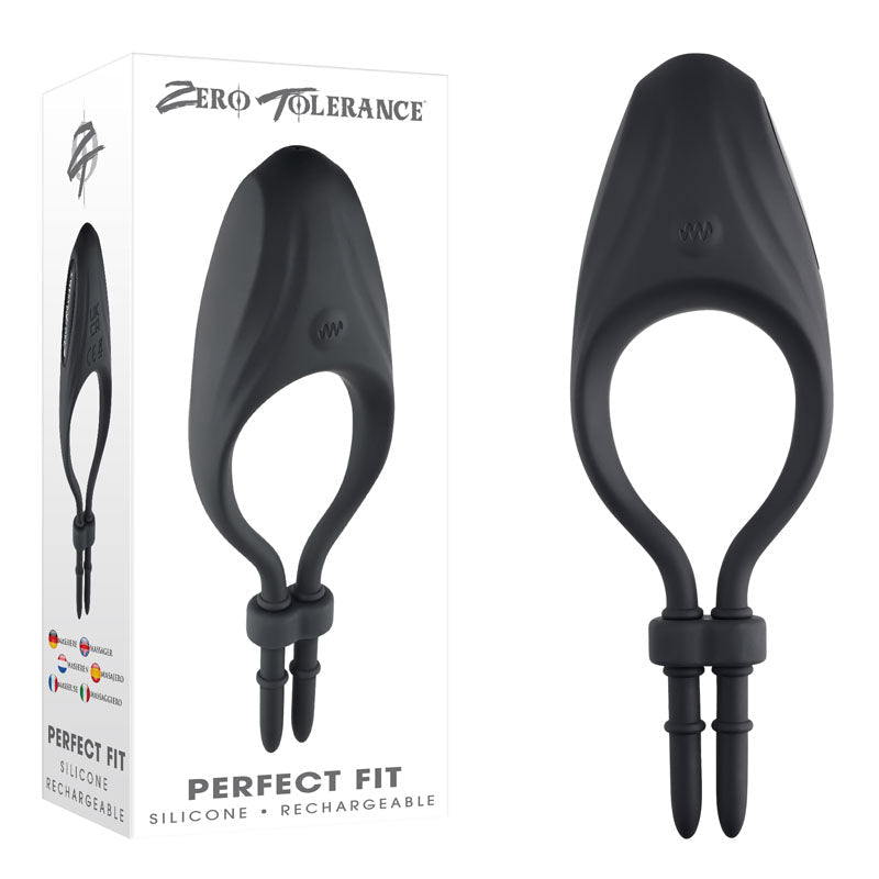 Zero Tolerance Perfect Fit – USB Rechargeable Vibrating Lasso Cock Ring - COCK RINGS