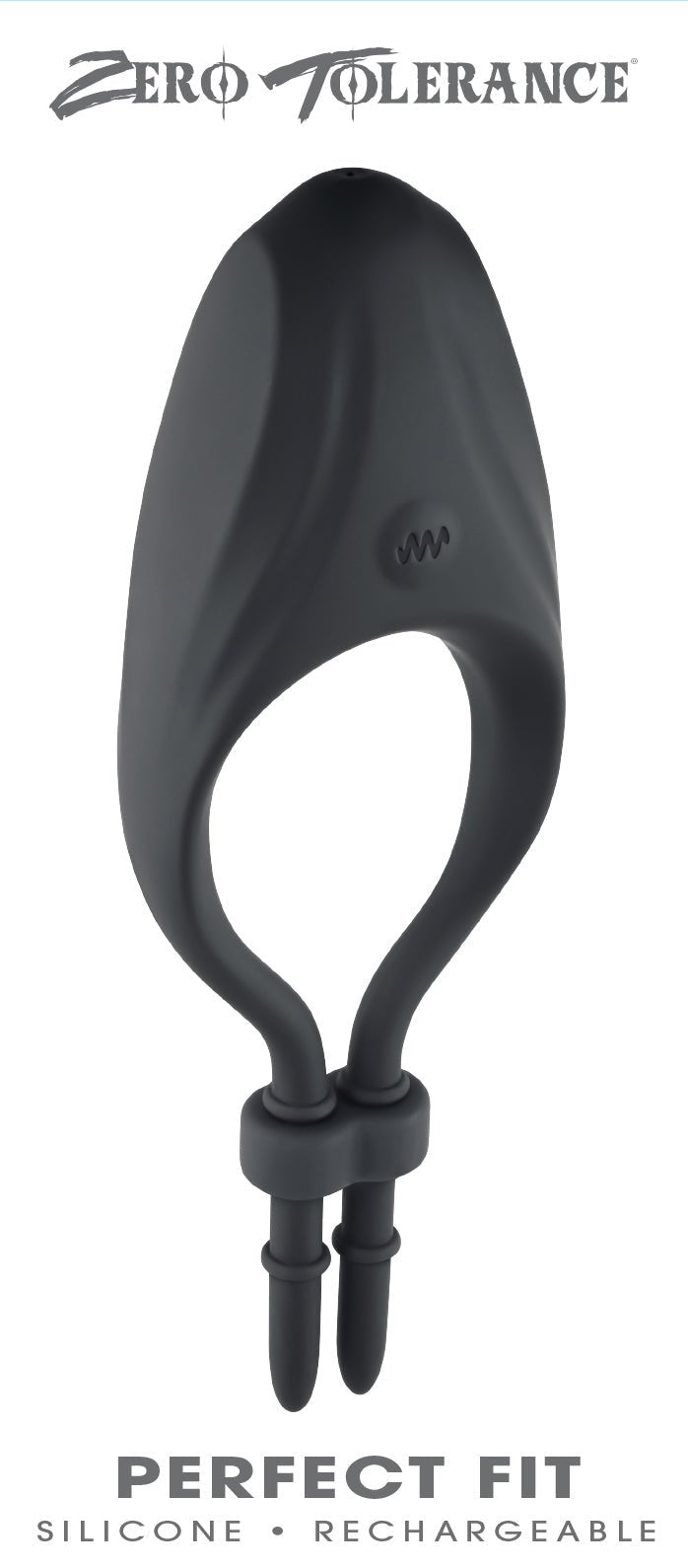 Zero Tolerance Perfect Fit – USB Rechargeable Vibrating Lasso Cock Ring - COCK RINGS