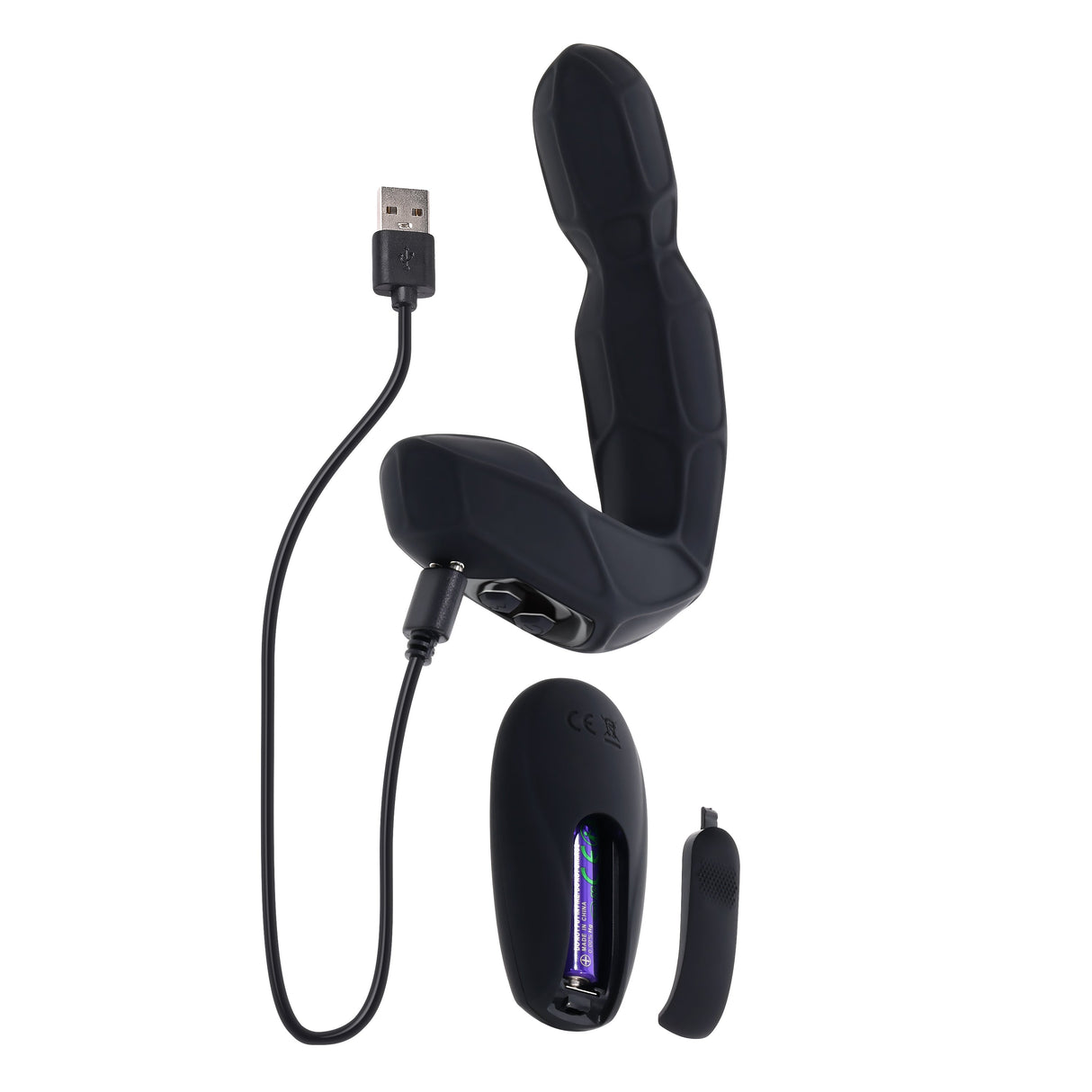 Zero Tolerance Prostate Massager Black 12.6 cm Wireless Remote - ANAL TOYS
