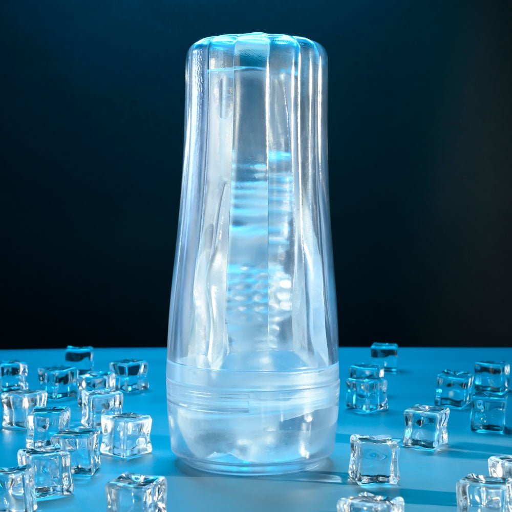 Zero Tolerance THE CLEAR CHOICE - Clear 21 cm Vagina Stroker - MASTURBATORS