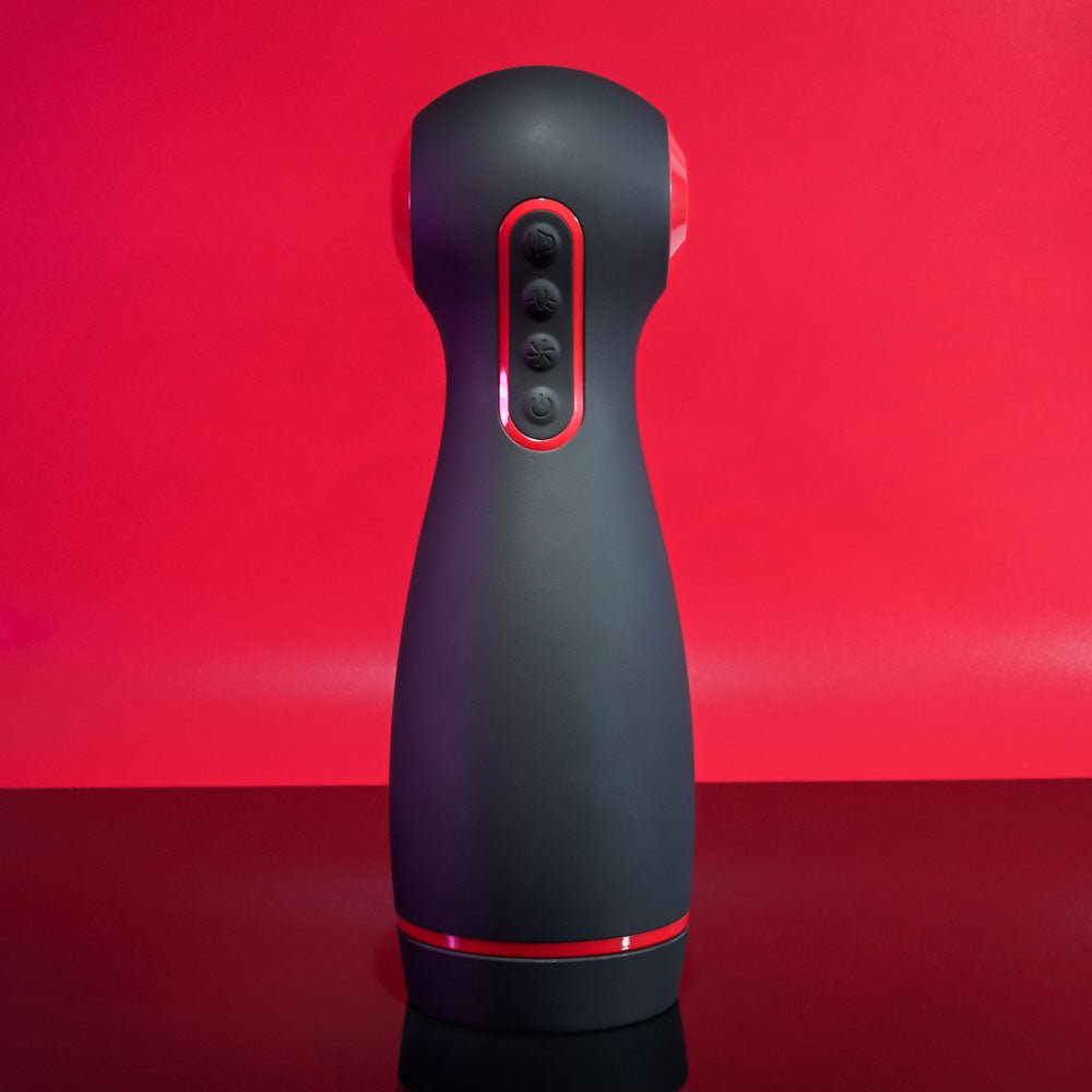 Zero Tolerance TIGHT SQUEEZE - USB Rechargeable Vibrating, Squeezing & Talking Stroker - MASTURBATORS