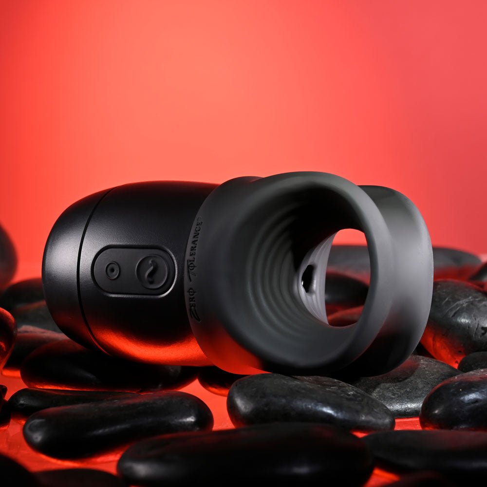 Zero Tolerance WET IT BE - Black USB Rechargeable Vibrating and Self Lubricating Stroker - MASTURBATORS