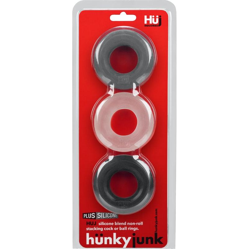 HUJ3 C-RING 3 Pk by Hunkyjunk - Naughty by Nature Adult Store