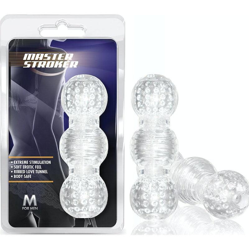 M for Men Master Stroker Clear - Naughty by Nature Adult Store