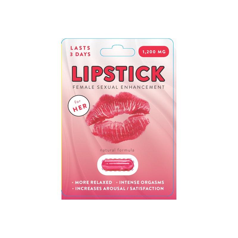 Lipstick Female Libido Single Pill - Naughty by Nature Adult Store