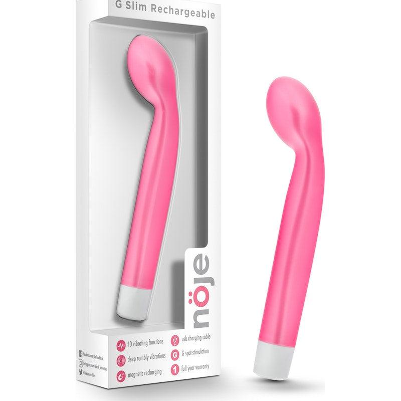 Noje G Slim Rechargeable Rose - Naughty by Nature Adult Store