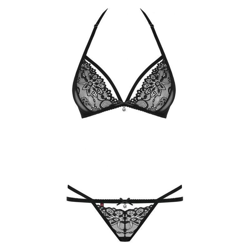 2 Pc Set 838 Black - Naughty by Nature Adult Store