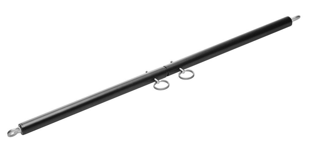 Adjustable Steel Spreader Bar Black - Naughty by Nature Adult Store
