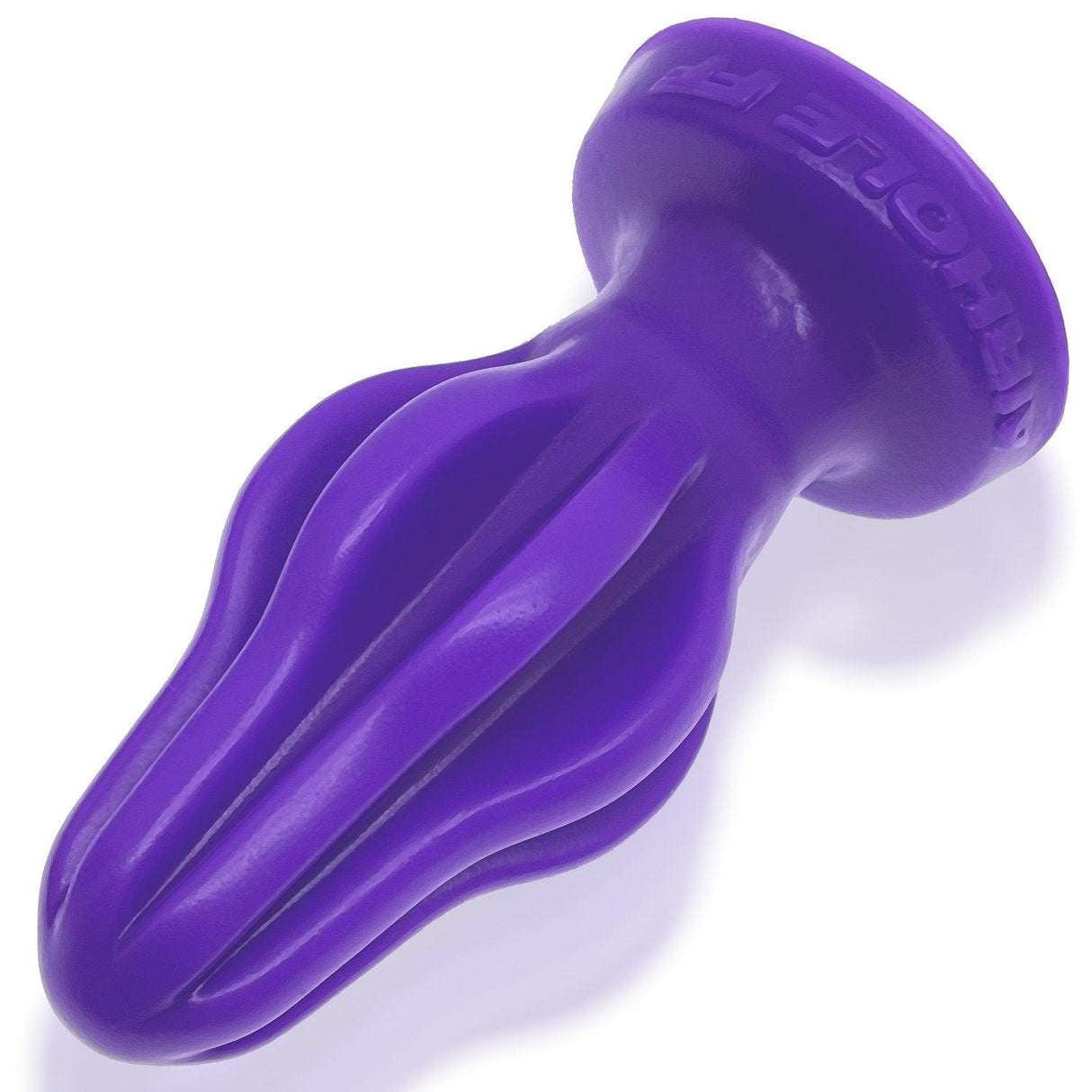 Airhole - 2 Finned Buttplug Eggplant - Adult Toys