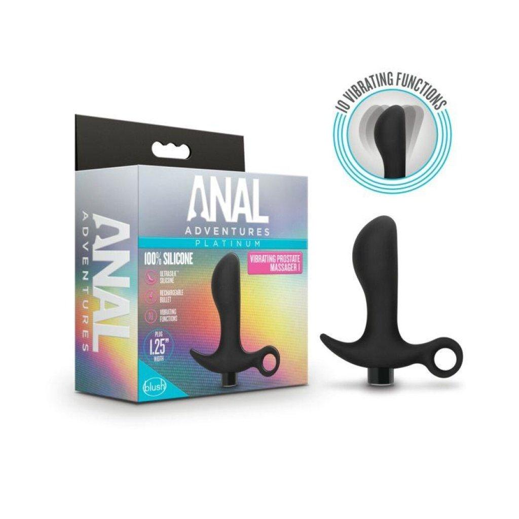 Anal Adventures Platinum Silicone Prostate Massager 01 - Adult Toys