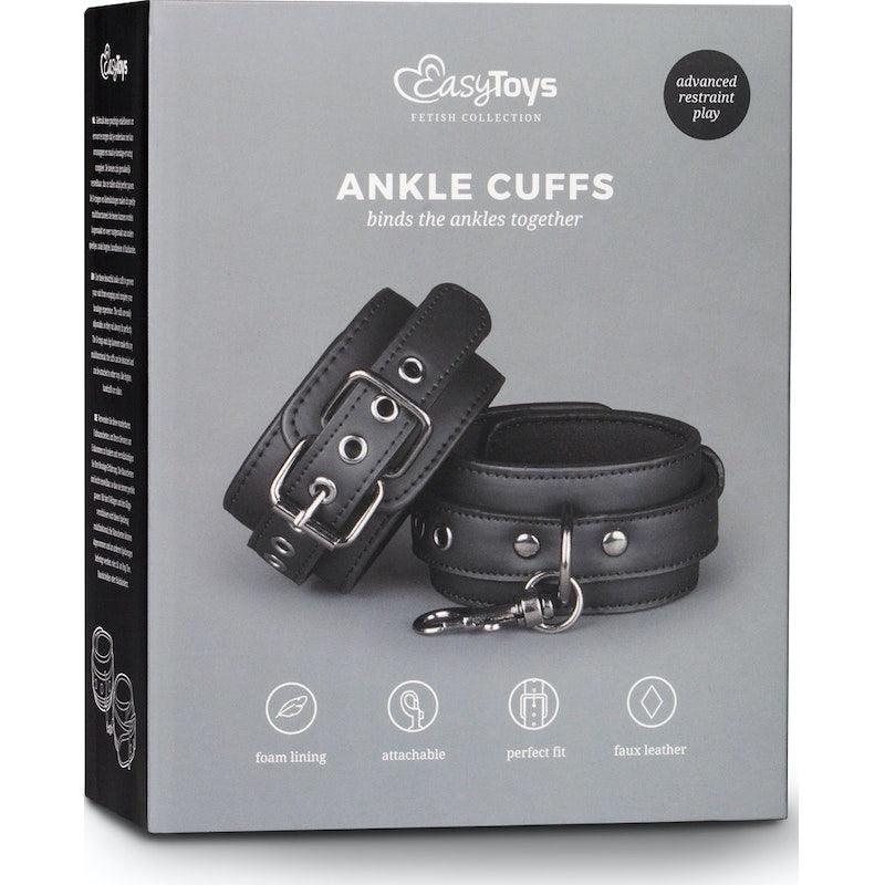 Ankle Cuffs Black - Adult Toys