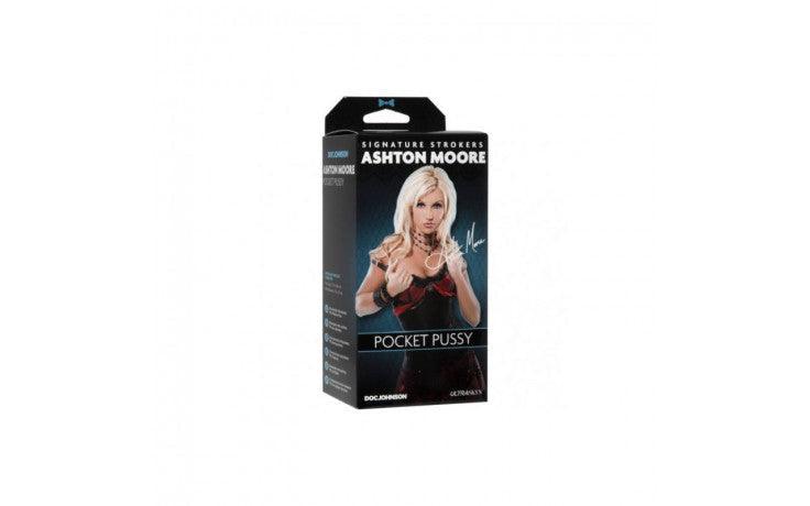 Ashton Moore Ultraskyn Pocket Pussy Vanilla - Adult Toys