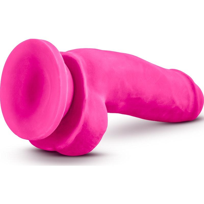 Au Naturel Bold Beefy 7in Dildo Pink - Naughty by Nature Adult Store