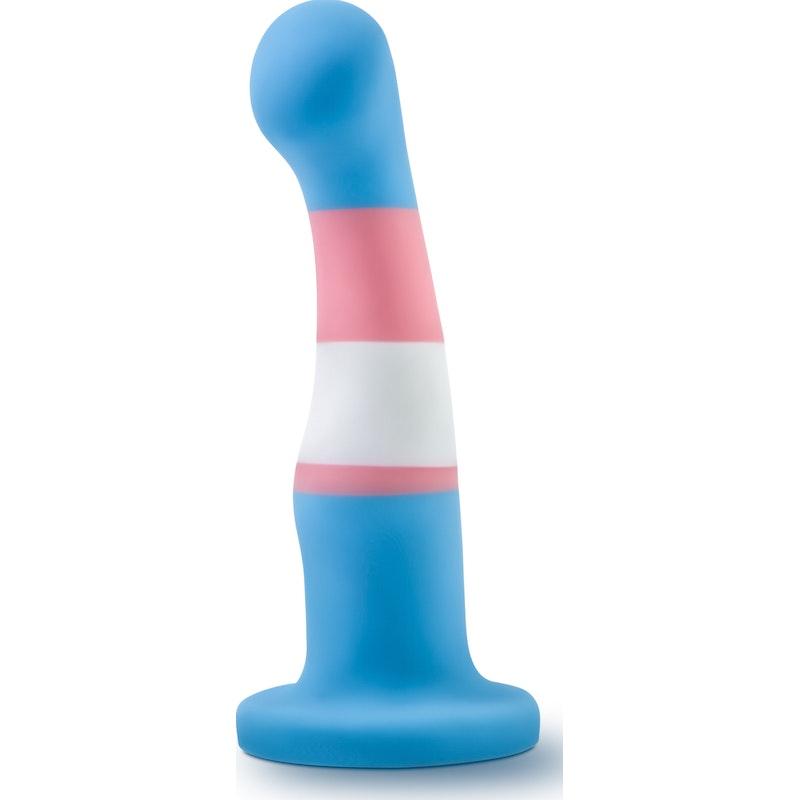Avant Pride P2 True Blue Silicone Dildo - Naughty by Nature Adult Store