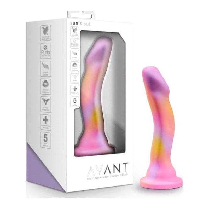Avant Suns Out Pink Silicone Dildo - Naughty by Nature Adult Store