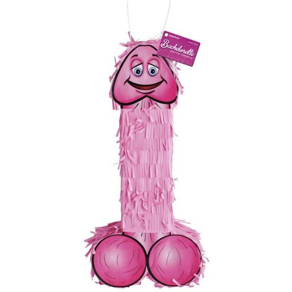Bachelorette Party Favors Pecker Piñata - Pink Hen's Night Novelty - Naughty by Nature Adult Store