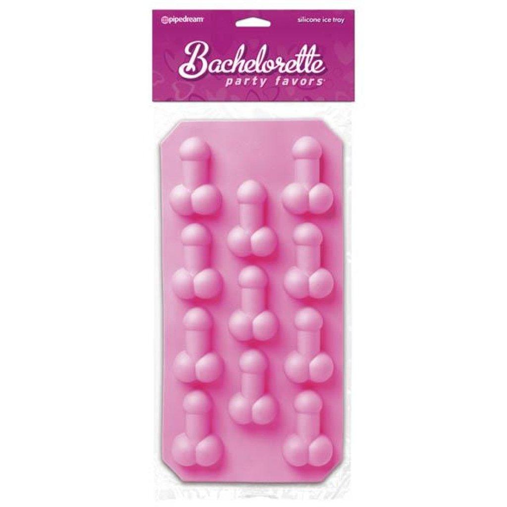 Bachelorette Party Favors Silicone Penis Ice Tray - Pink Silicone Ice Tray - Naughty by Nature Adult Store