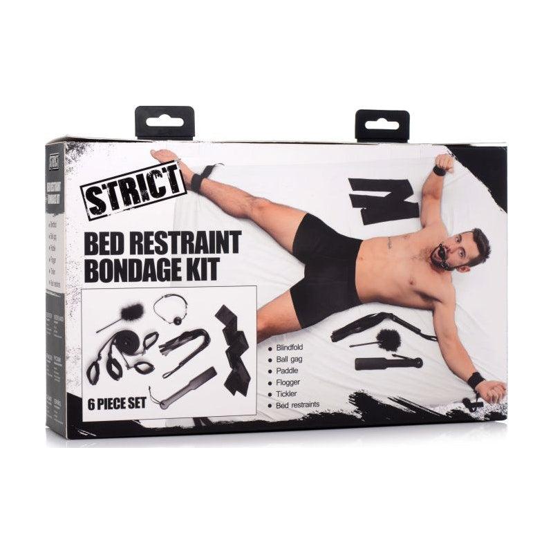 Bed Restraint Bondage Kit Black - Naughty by Nature Adult Store