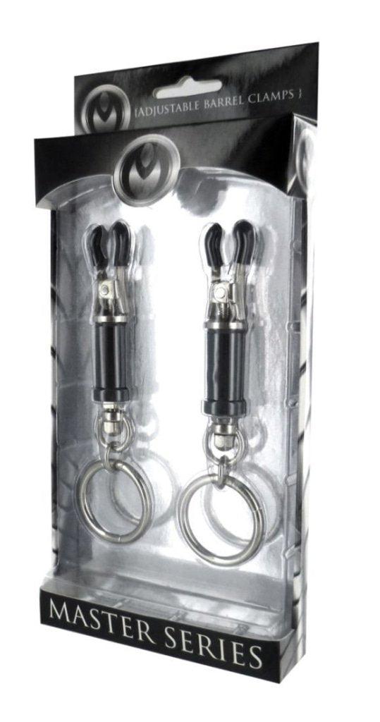 Bondage Ring Barrel Clamps - Adult Toys