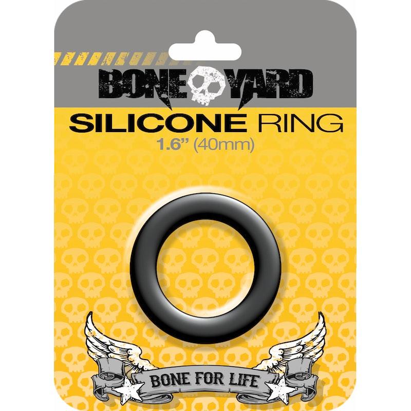 Boneyard Silicone Ring 40mm Black - Adult Toys