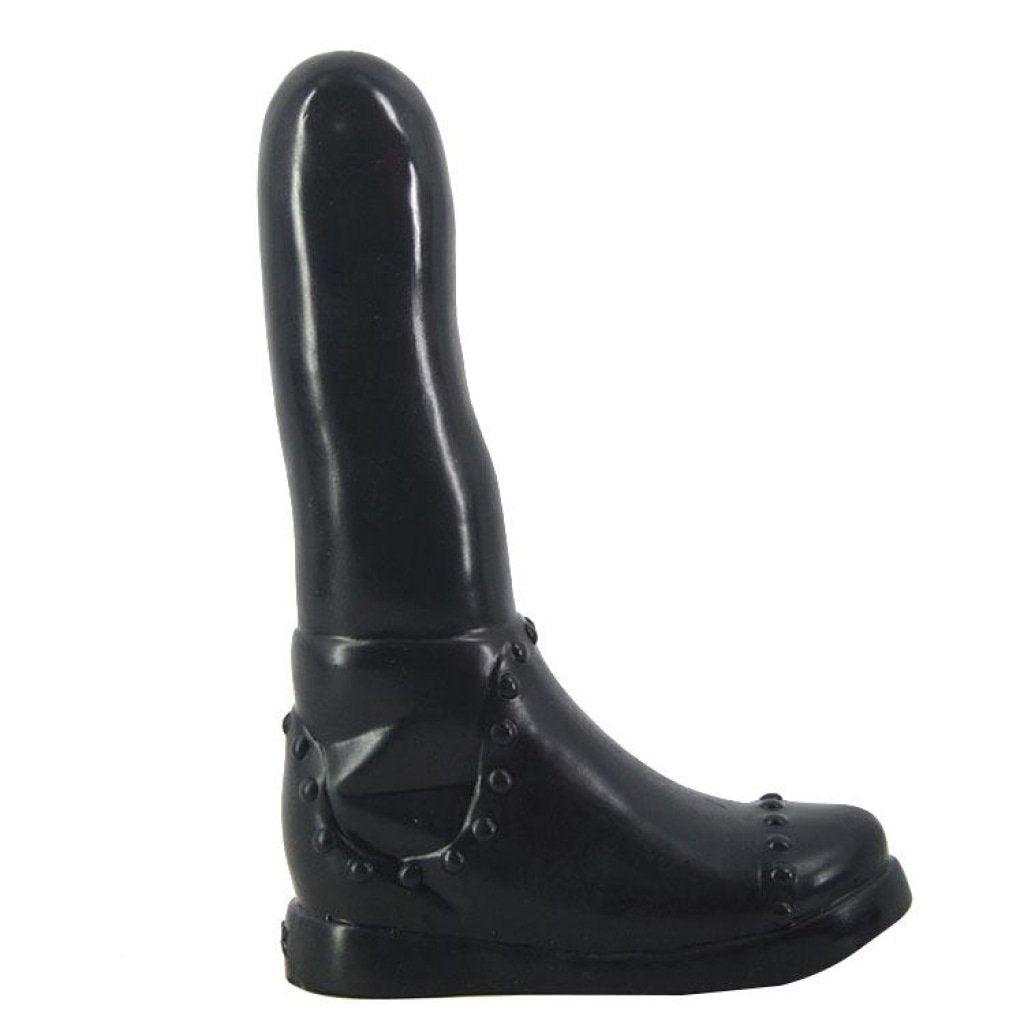 Boot Dildo Black - Adult Toys