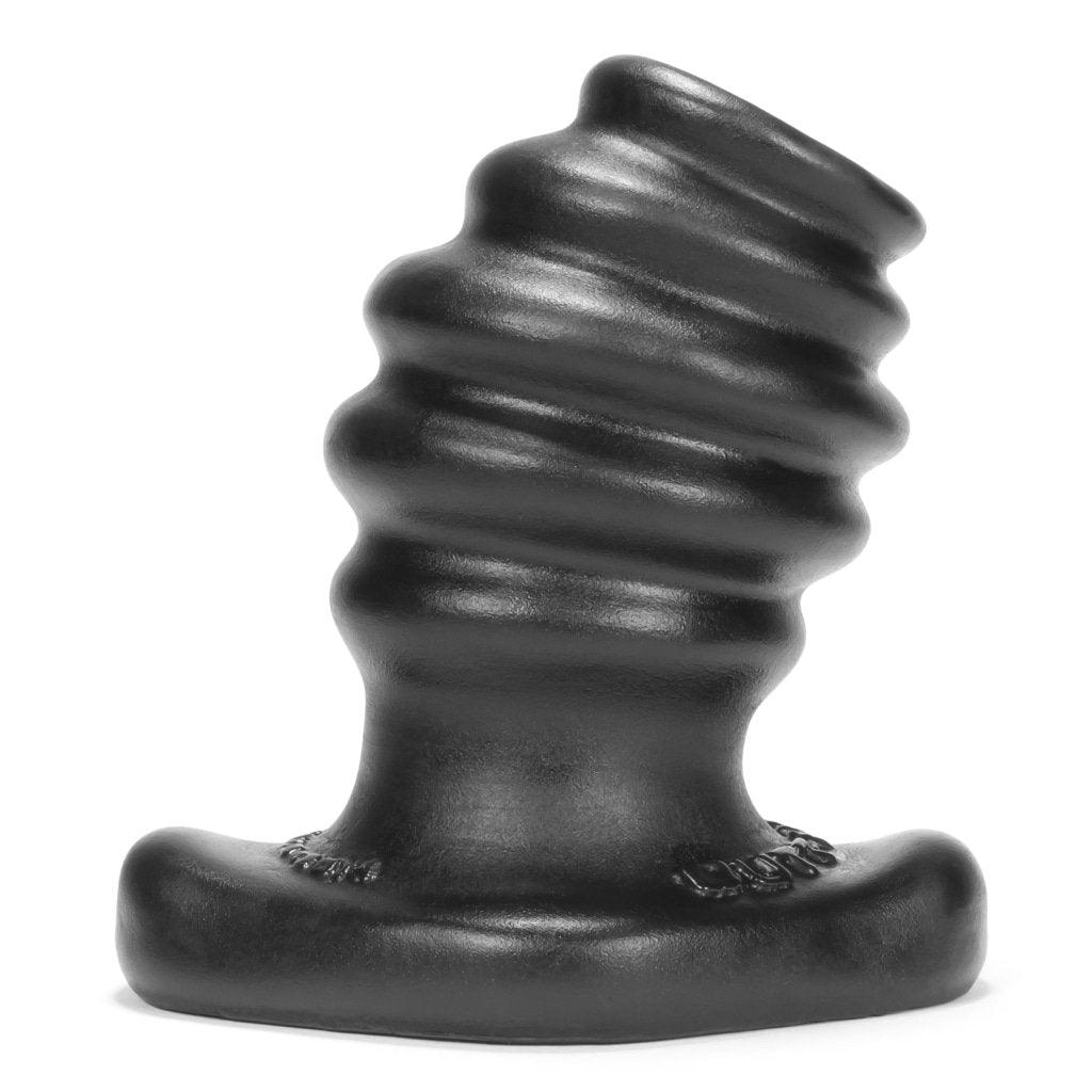 Butthole-2 Hollow Plug Medium Black - Naughty by Nature Adult Store