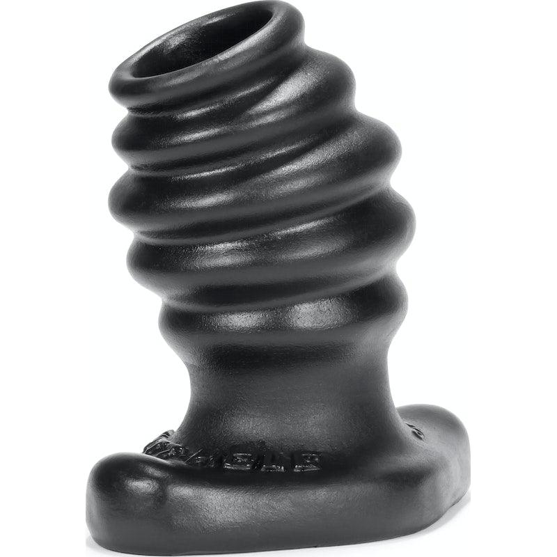 Butthole-2 Hollow Plug Medium Black - Naughty by Nature Adult Store