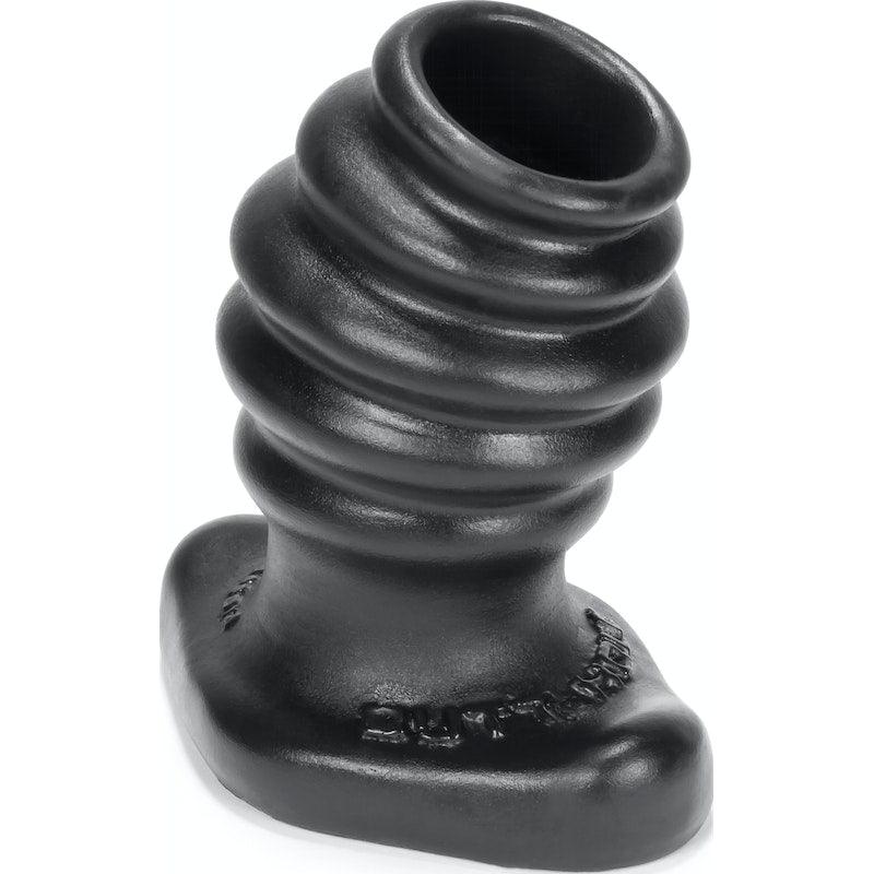 Butthole-2 Hollow Plug Medium Black - Naughty by Nature Adult Store