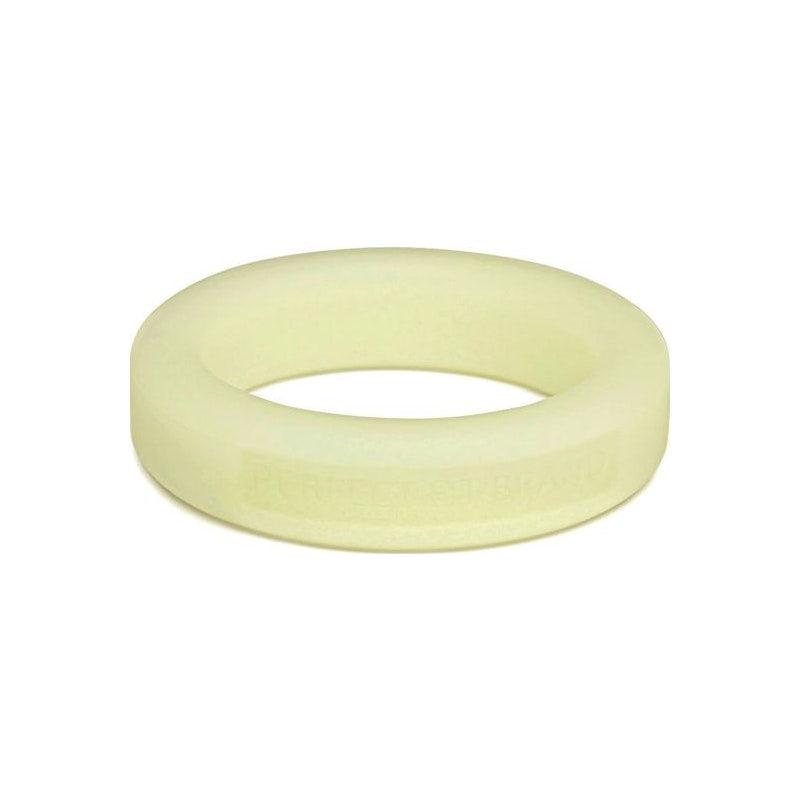 Classic Silicone Medium Stretch Penis Ring 36mm Glow In The Dark - Adult Toys