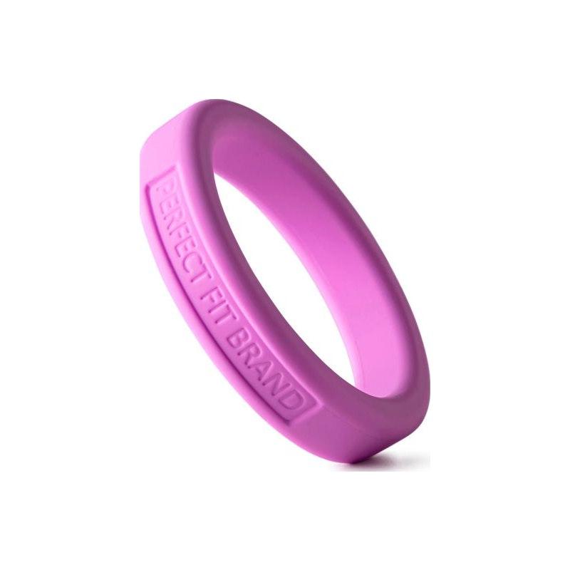 Classic Silicone Medium Stretch Penis Ring 44mm Pink - Adult Toys