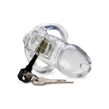 Clear Captor Chastity Cage Small - Naughty by Nature Adult Store