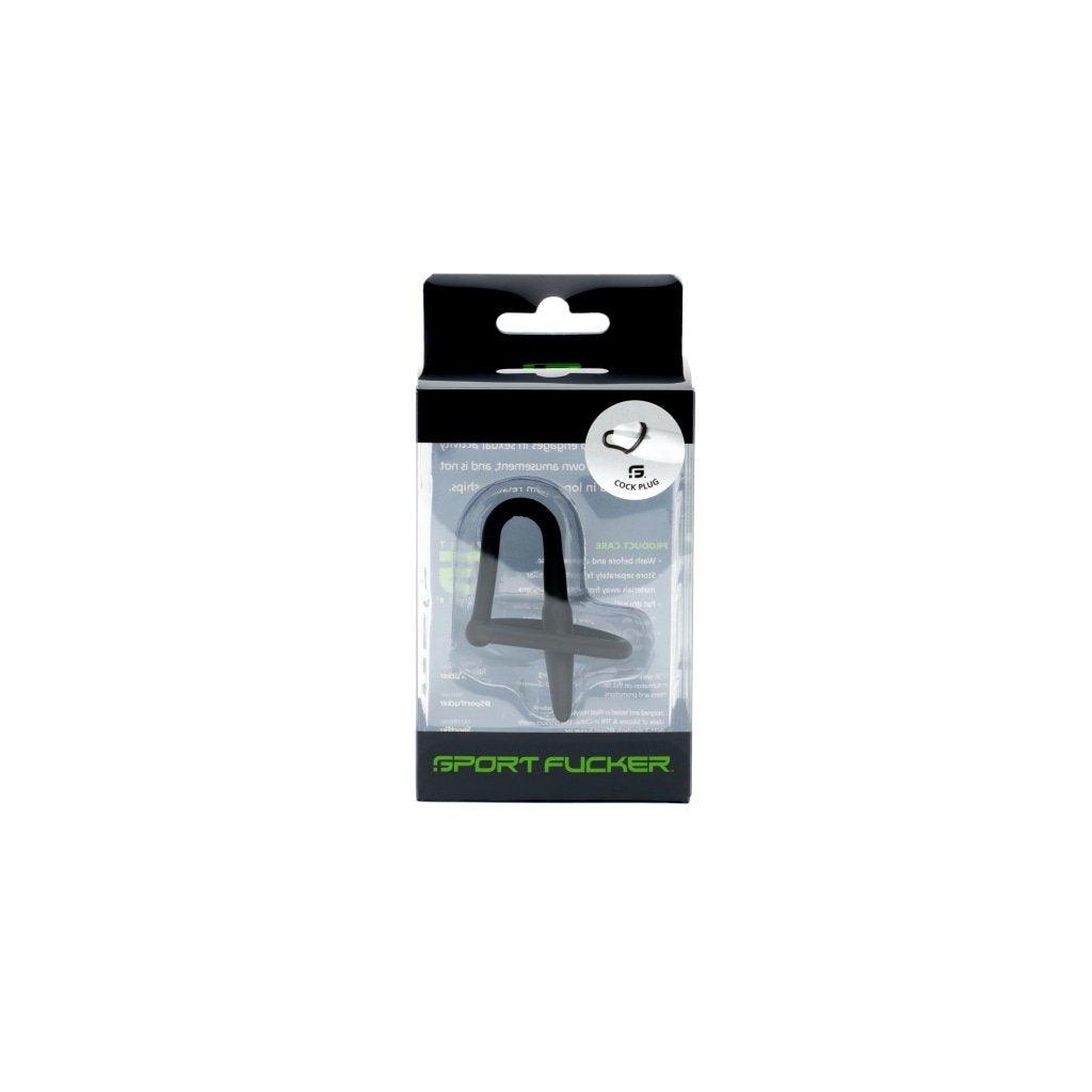 Cock Plug By Sport Fucker Black - Adult Toys