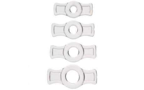 Cock Ring Set Clear - Naughty by Nature Adult Store