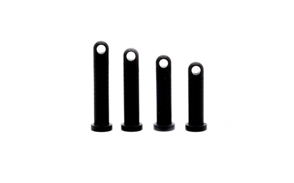 Cockcage Locking Pins Black 4 Pc - Adult Toys