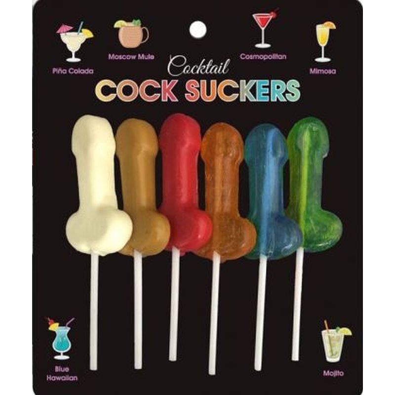 Cocktail Cock Suckers 6 Pc - Naughty by Nature Adult Store